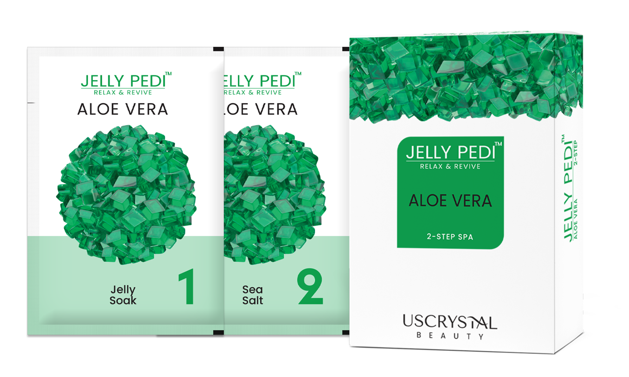 Jelly Pedi Aloe Vera 2-Step